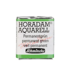 Schmincke Horadam akvarellmaling ½ kopp – Permanent green 526
