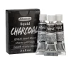Schmincke Liquid Charcoal, tegnekull på tube, 3 x 5 ml – perfekt for testing!