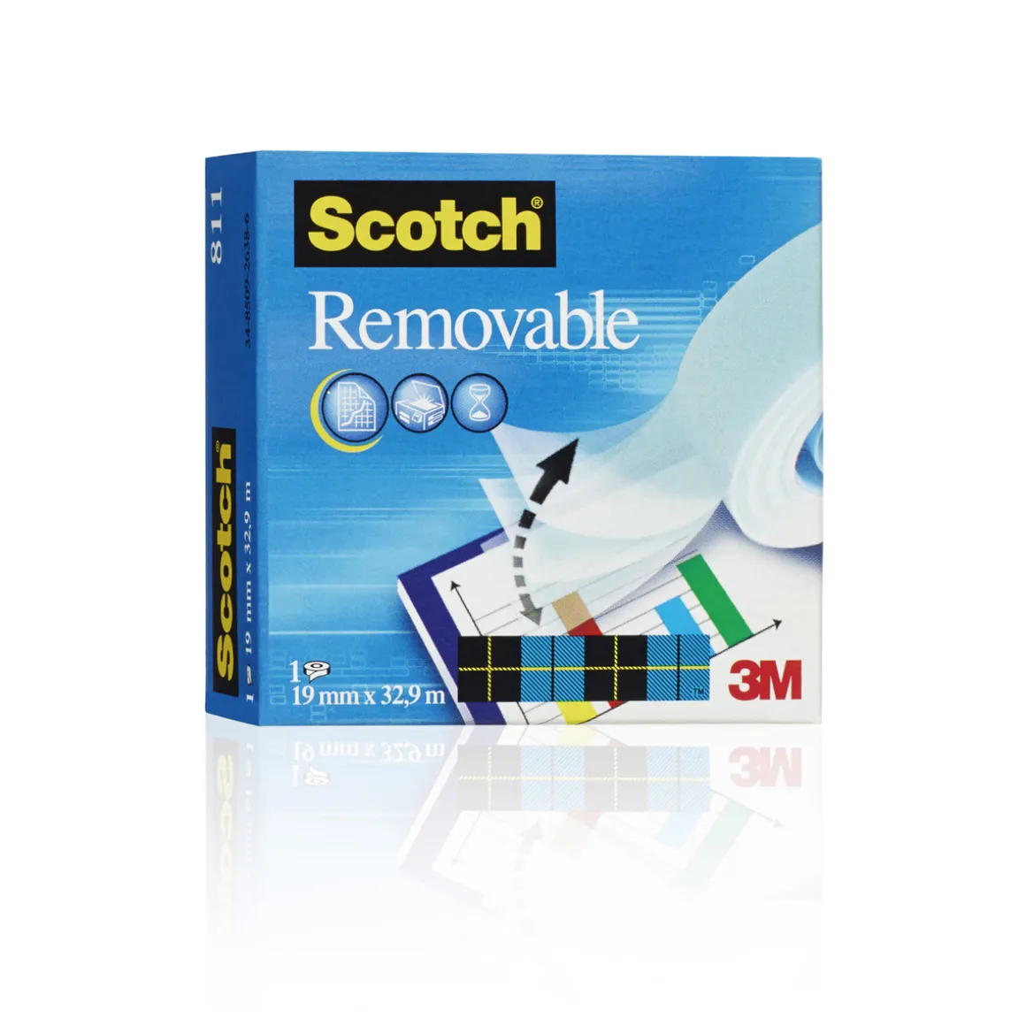 Scotch Teip Avtakbar 19mmx33m