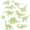 Selvlysende glow in the dark-figurer, 25 stk. Dinosaurer + 24 limputer