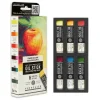 Sennelier Oil Stick Mini Bicoloured Apple, 6-pakning oljekritt à 12 ml