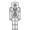 Solfanger nøtteknekker nutcracker 5×13,5 cm