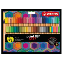 Stabilo Point 88 Arty 65-pakning – fineliners med 0,4 mm spissbredde