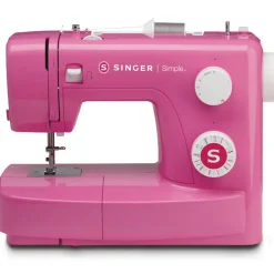 Symaskin Singer Simple 3223R – enkel og pålitelig symaskin i rosa retrostil