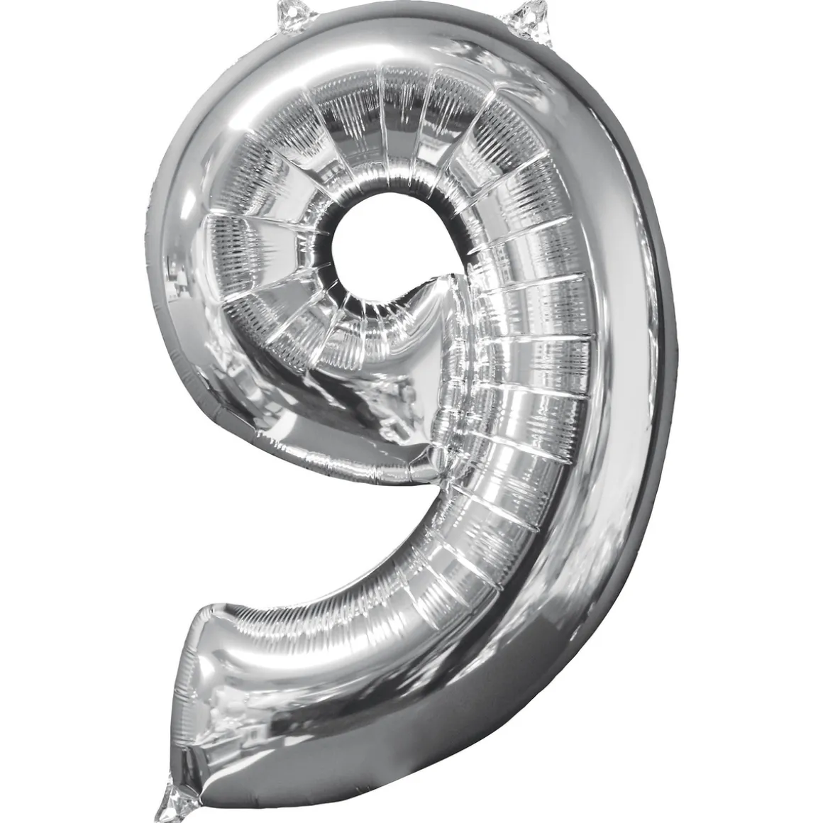 Tallballong 9 Sølv foil