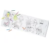 Tegnerull Happy Fruit, fargelegg en mengde festlige frukter – rullen er 40×300 cm