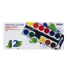 Tempera vannmal. kit 12/skrin