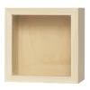 Titteskap av tre 20x20x11 cm