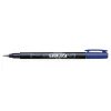 Tombow Brush Fudenosuke Hard Tip, penn med hard penselspiss og blått blekk