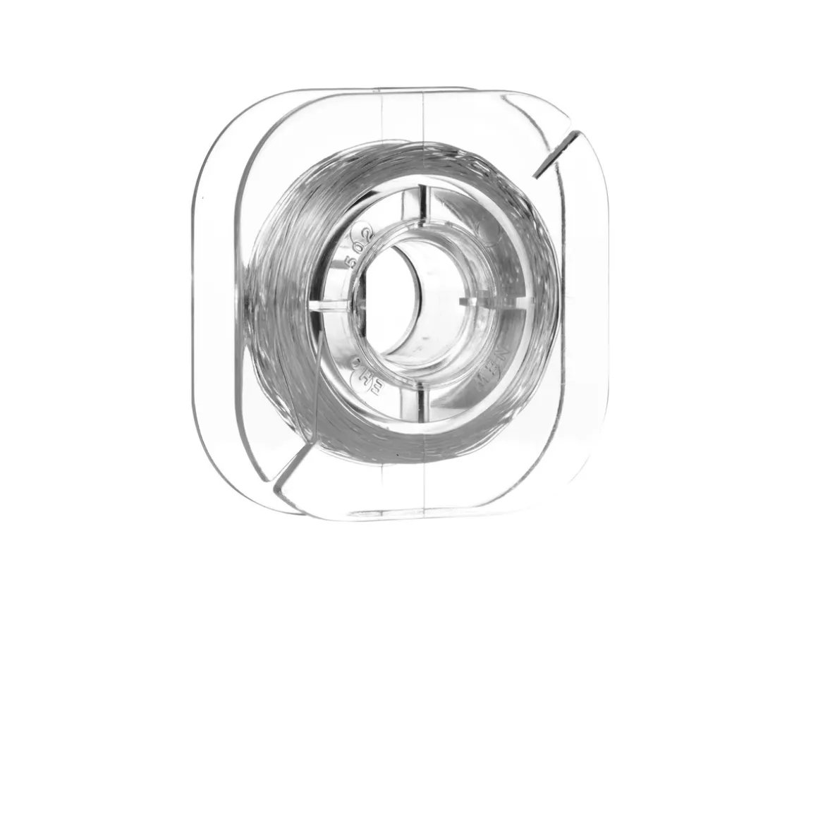 Transparent elastisk smykketråd Ø0,5 mm, 10 meter