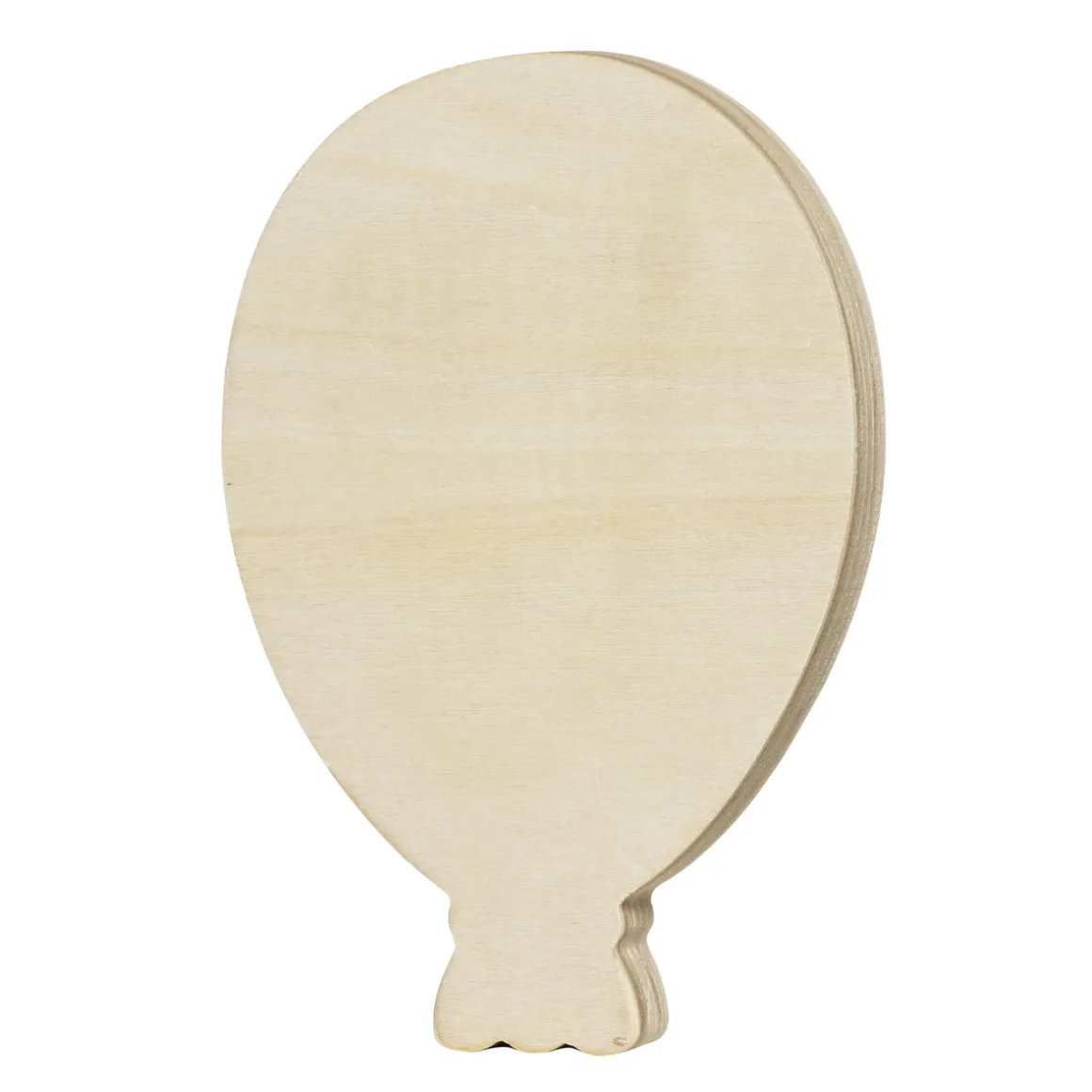 Trefigur ballong – høyde 15 cm, bredde 10 cm, tykkelse 1,7 cm