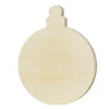 Trefigur julekule – høyde 15 cm, bredde 16,4 cm, tykkelse 1,7 cm
