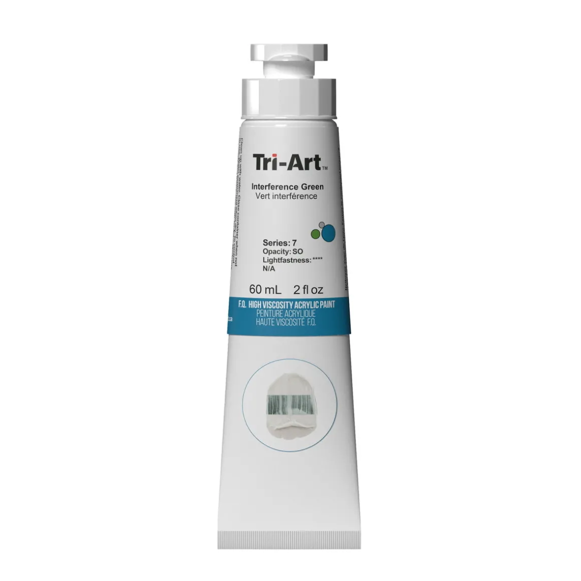Tri-Art High Viscosity akrylmaling 60 ml Interference Orange