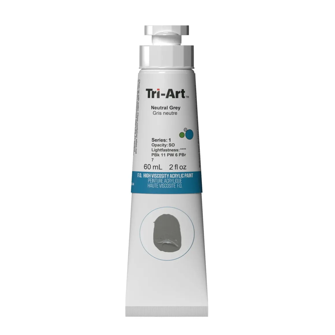 Tri-Art High Viscosity akrylmaling 60 ml Nickel Azo Yellow