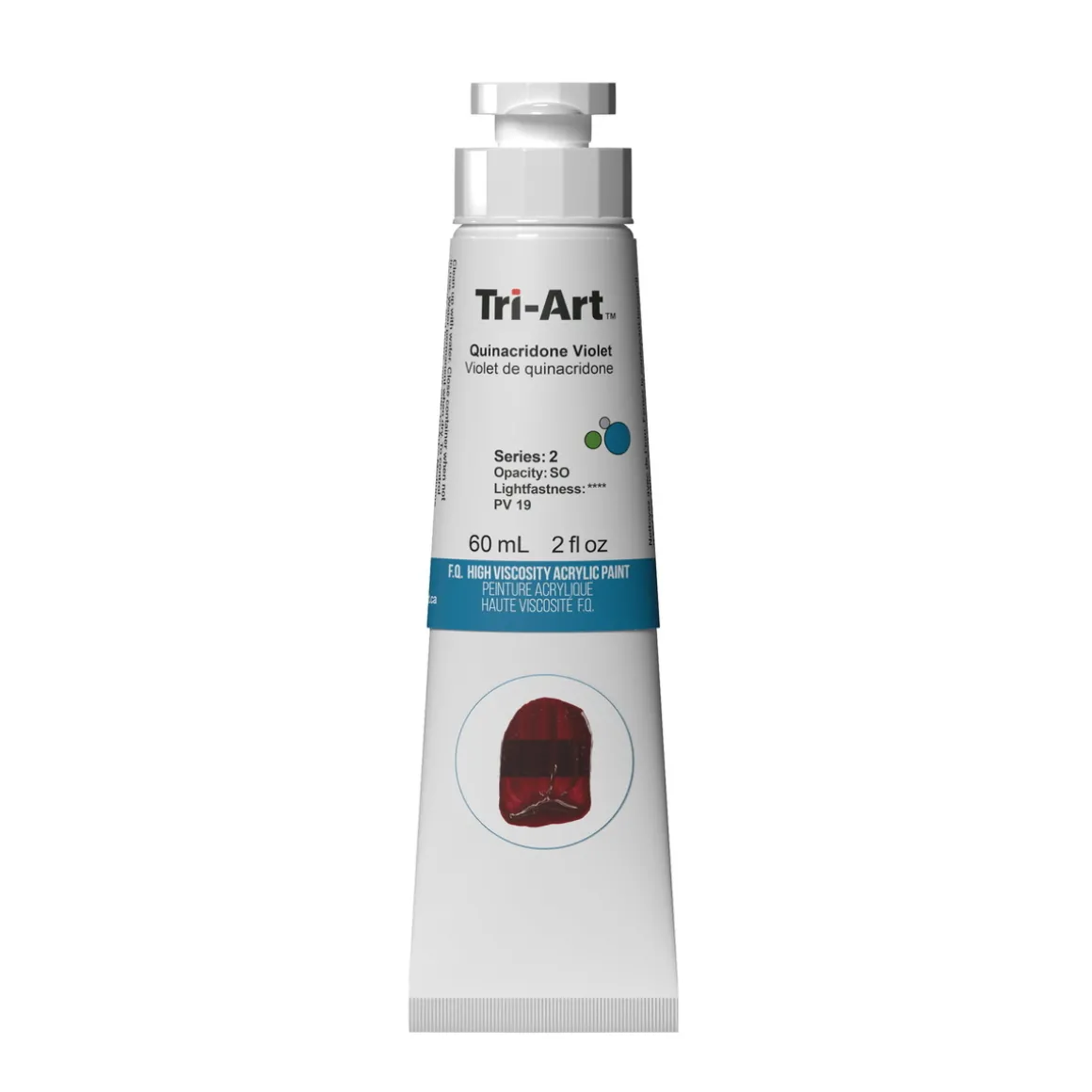 Tri-Art High Viscosity akrylmaling 60 ml Raw Sienna