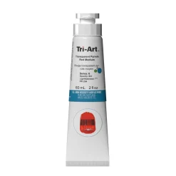Tri-Art High Viscosity akrylmaling 60 ml Transparent Pyrrole Red Medium