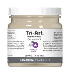 Tri-Art Medium Retarder Gel 250 ml, forlenger / forsinker akrylmalingens tørketid