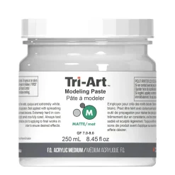 Tri-Art Modeling Paste 250 ml, modelleringspasta for tekstur på lerret