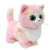TY Beanie Boo Cat Pink – en veldig søt og rosa katt! H. 15,5 cm