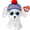 Ty Beanie Boos Sleighbell 15,5 cm – klar for eventyr i snøen takket være den varme luen