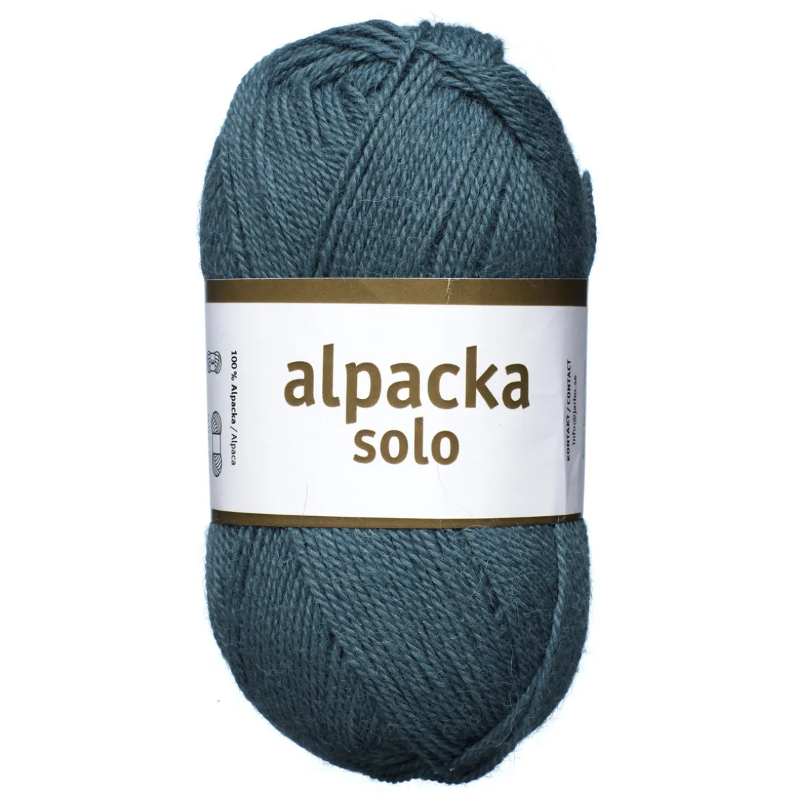 Ullgarn Järbo Alpacka Solo 50 g petroleum – 29131 Petrol horizon