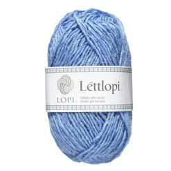 Ullgarn Lettlopi 50 g isblå