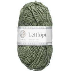 Ullgarn Lettlopi 50 g l.skogsgrønn