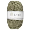 Ullgarn Lettlopi 50 g lys oliv