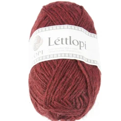 Ullgarn Lettlopi 50 g rødbrun