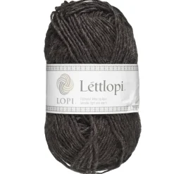 Ullgarn Lettlopi 50 g svartgrå