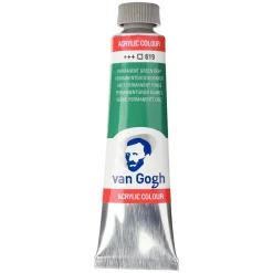 Van Gogh akrylmaling 40 ml Permanent Green Deep - 619