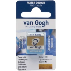 van Gogh akvarellmaling halvkopp – Deep Gold 803