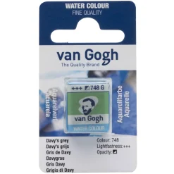 van Gogh akvarellmaling halvkopp – Davy’s grey 748
