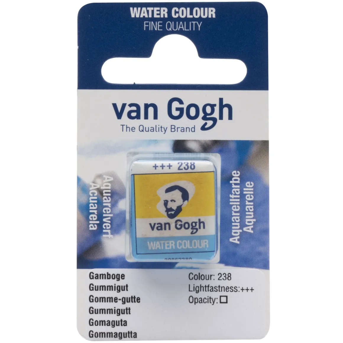 van Gogh akvarellmaling halvkopp – Gamboge 238