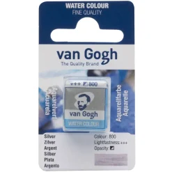 van Gogh akvarellmaling halvkopp – Silver 800