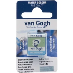 van Gogh akvarellmaling halvkopp – Interference Green 848