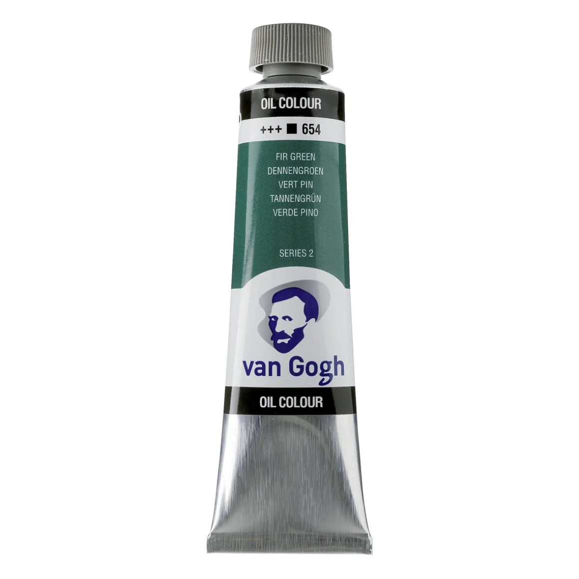 V Gogh olje 40 Fir green