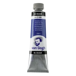 V Gogh olje 40 ml Prussian blu