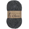 Viking Garn Olivia 50 g antrasittgrå