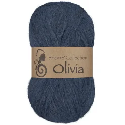 Viking Garn Olivia 50 g mørk jeansblå