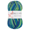 Viking Garn Sportsragg 50 g blå/grønn 552