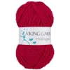 Viking Hobbygarn 50 g mørkerød 960
