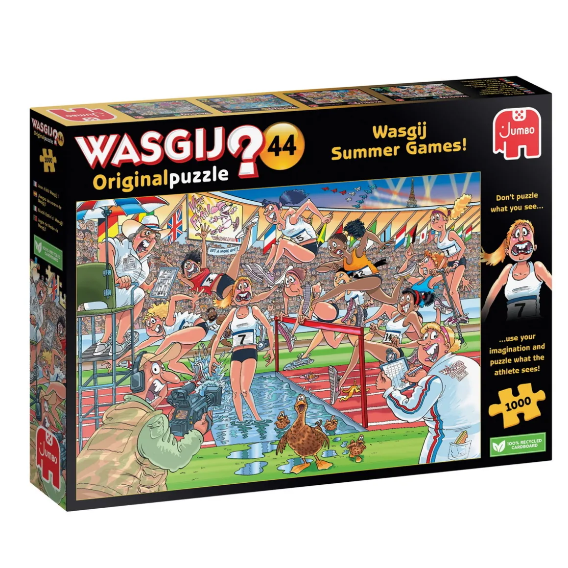 Wasgij puslespill #44 Summer Games! 1000 biter, 68x49 cm