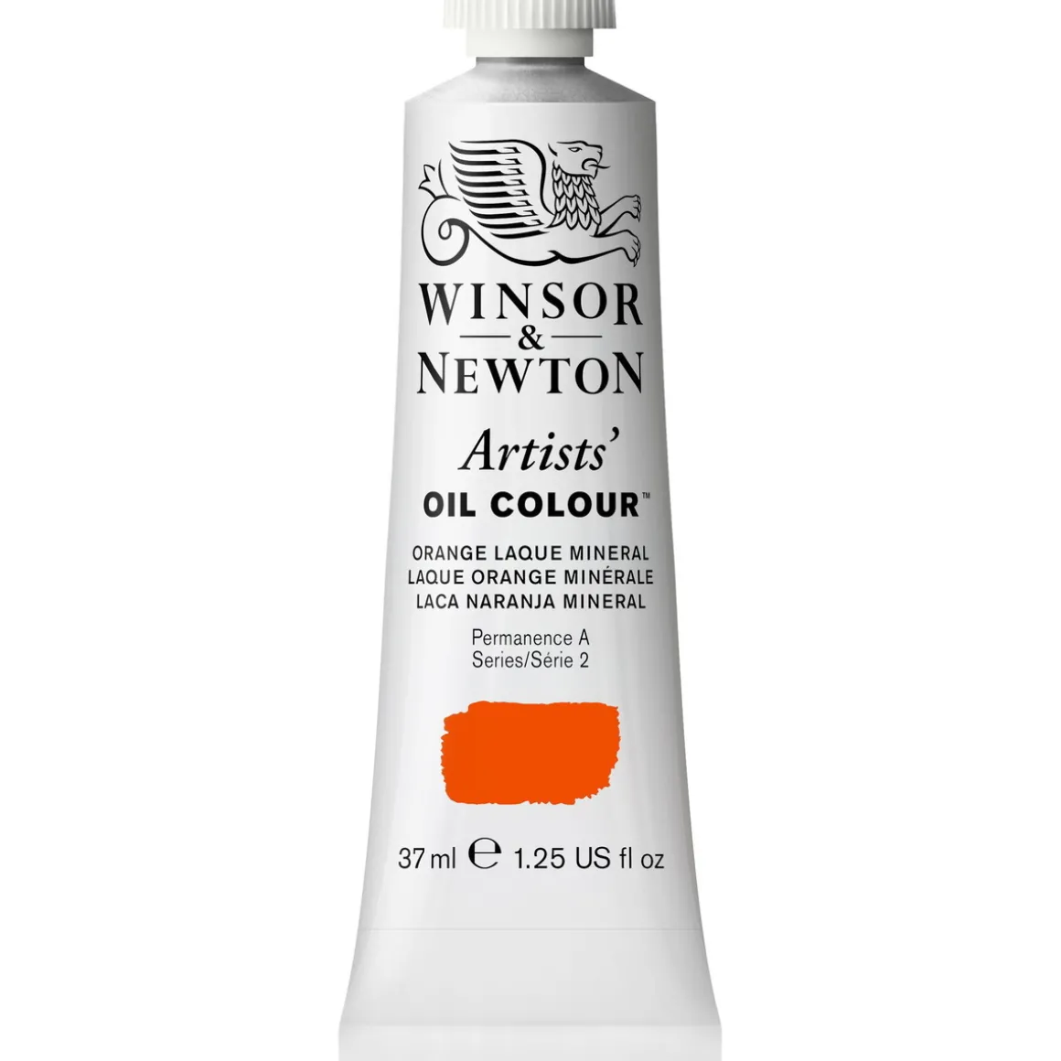 Winsor & Newton Artists' oljemaling 37 ml Orange Laque Mineral 416