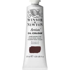 Winsor & Newton Artists' oljemaling 37 ml Warm Brown Pink 413