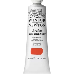 Winsor & Newton Artists' oljemaling 37 ml Bright Red 042