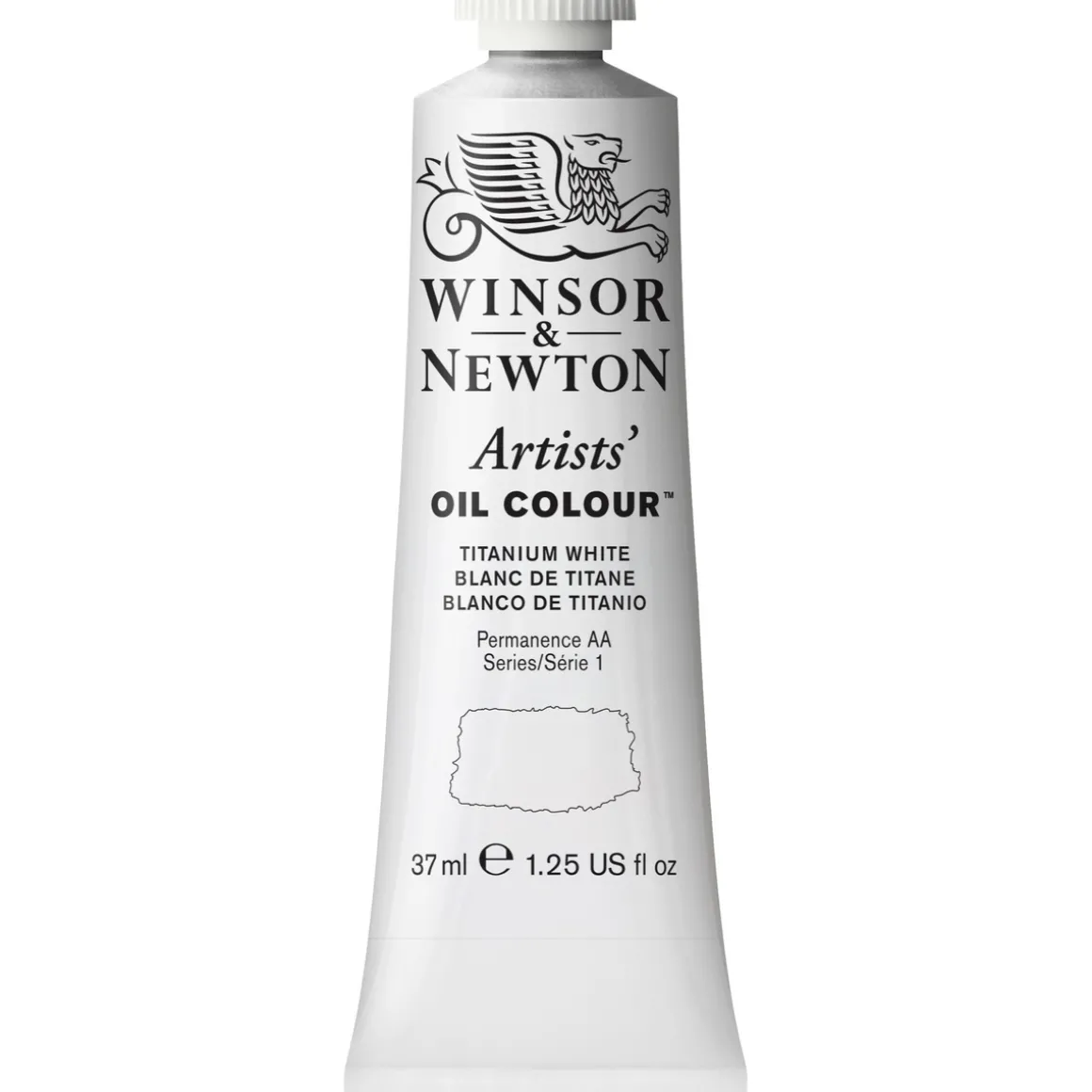 Winsor & Newton Artists' oljemaling 37 ml Titanium White 644