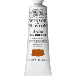 Winsor & Newton Artists' oljemaling 37 ml Burnt Sienna 074