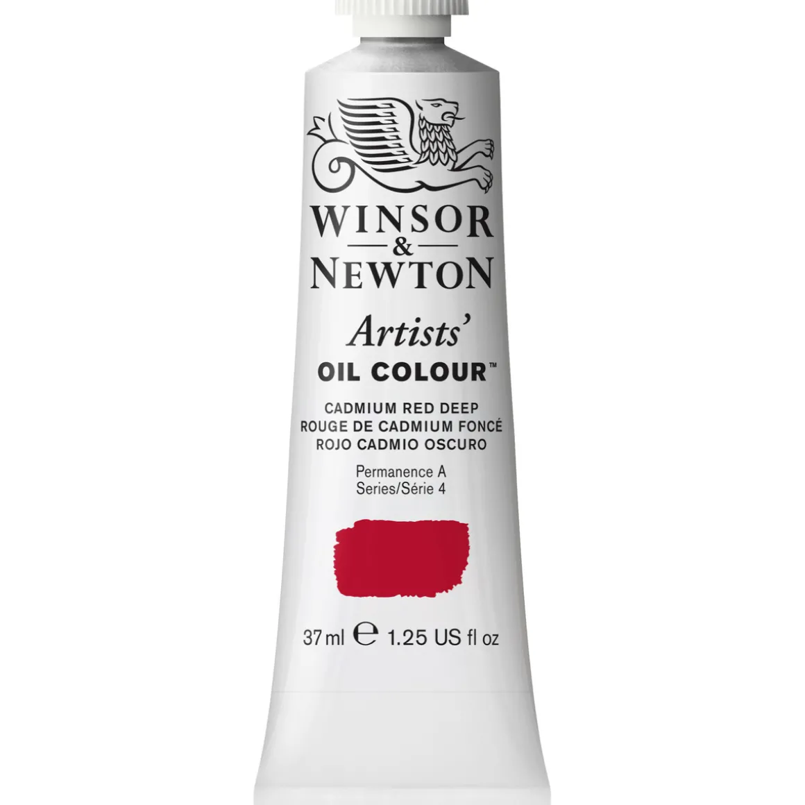 Winsor & Newton Artists' oljemaling 37 ml Cadmium Red Deep 097