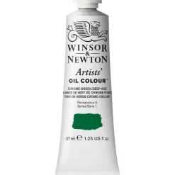 Winsor & Newton Artists' oljemaling 37 ml Chrome Green Deep Hue 147